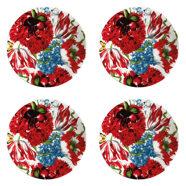 Taitu Emotion Fine Bone 31Cm 4Lu Tabak Seti