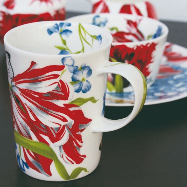 Taitu Emotion Fine Bone 450 Ml 4Lu Kupa Seti - 3