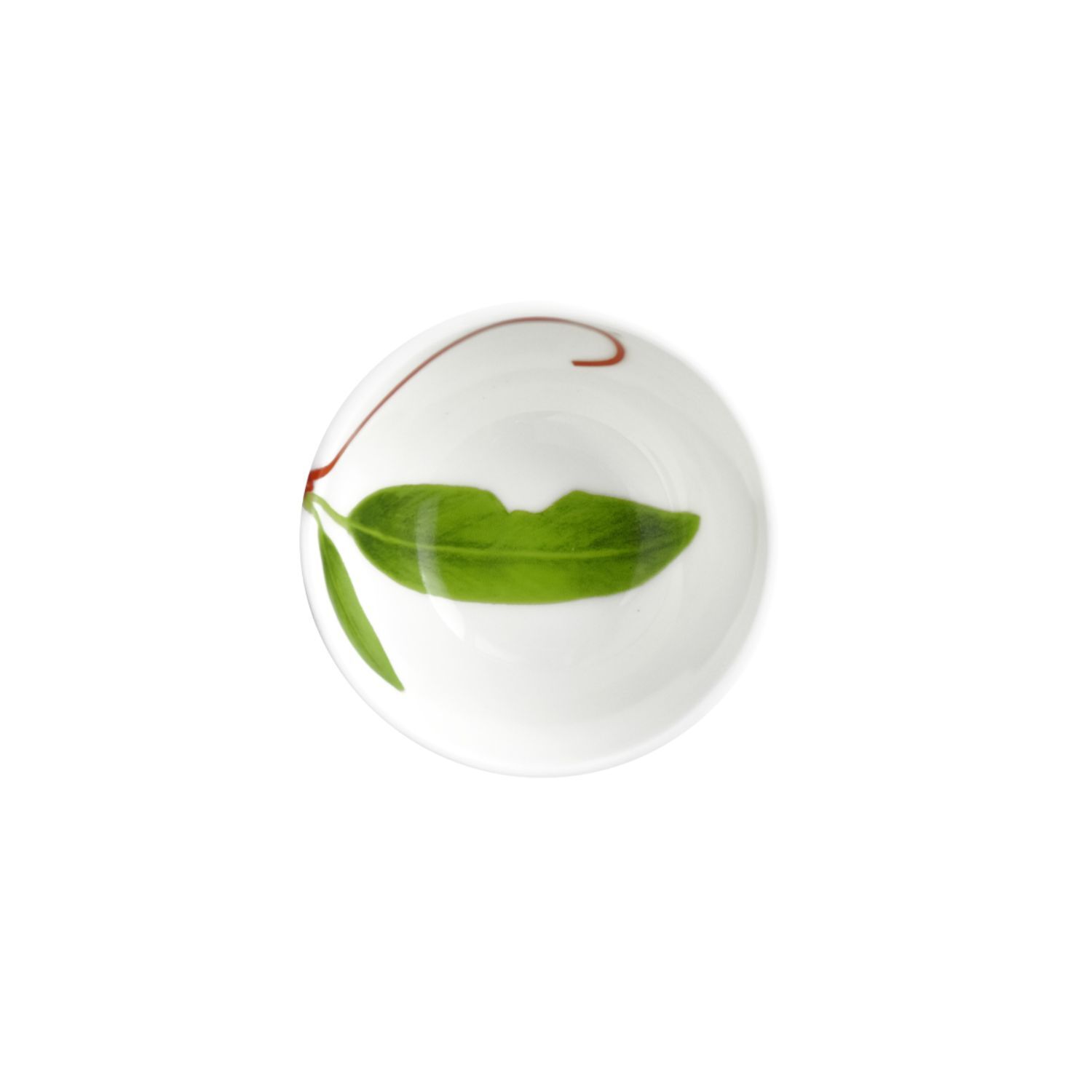 Taitu Fil Rouge Foglie Fine Bone 7Cm Kase Seti - 5