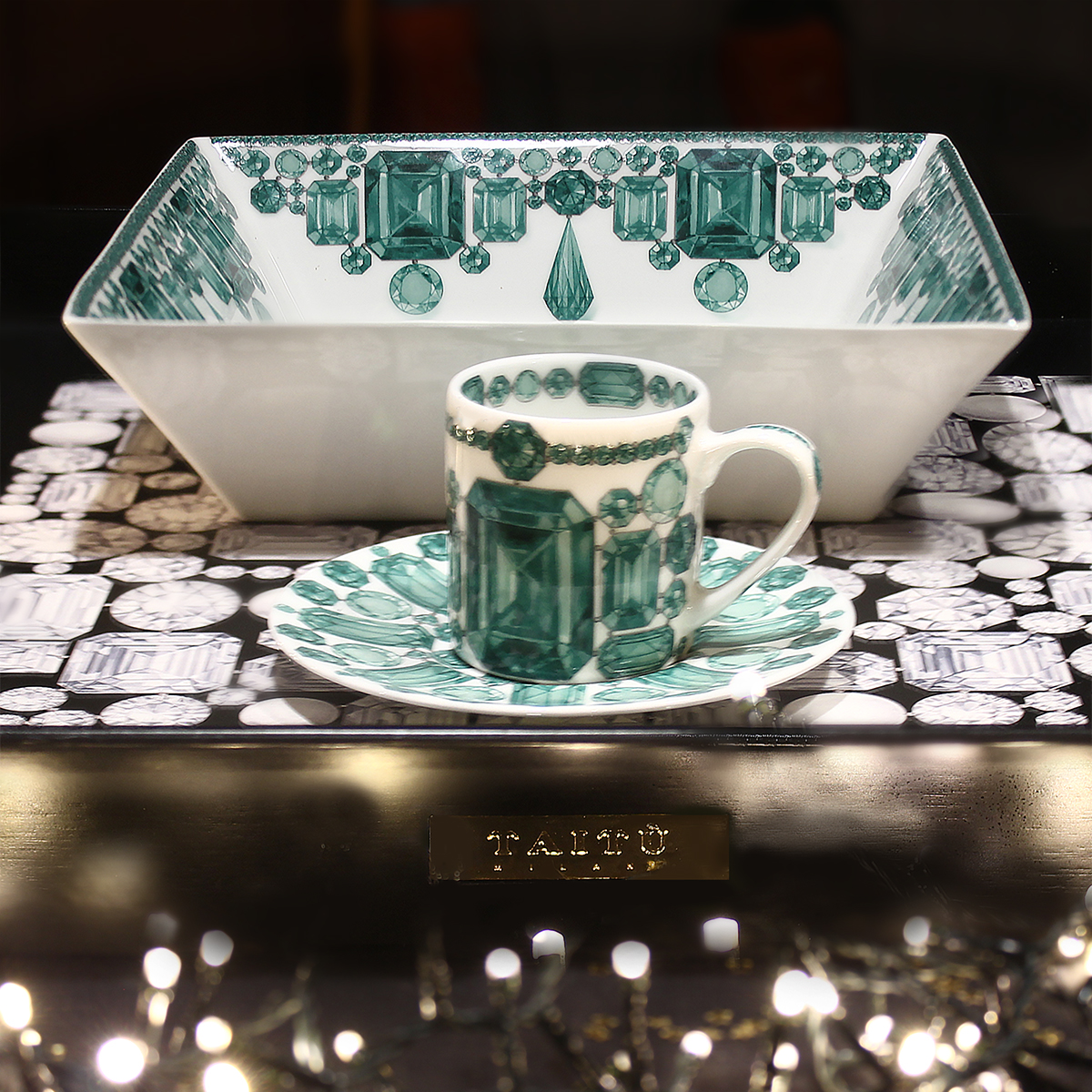 Taitu Forever Fine Bone 100Ml 4Lu Kahve Fincani Seti - 6