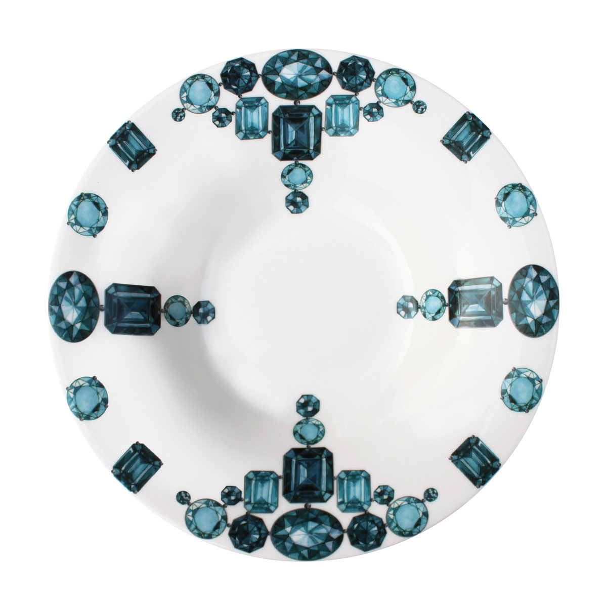 Taitu Forever Fine Bone 22Cm 4Lu Yemek Tabak Seti - 1