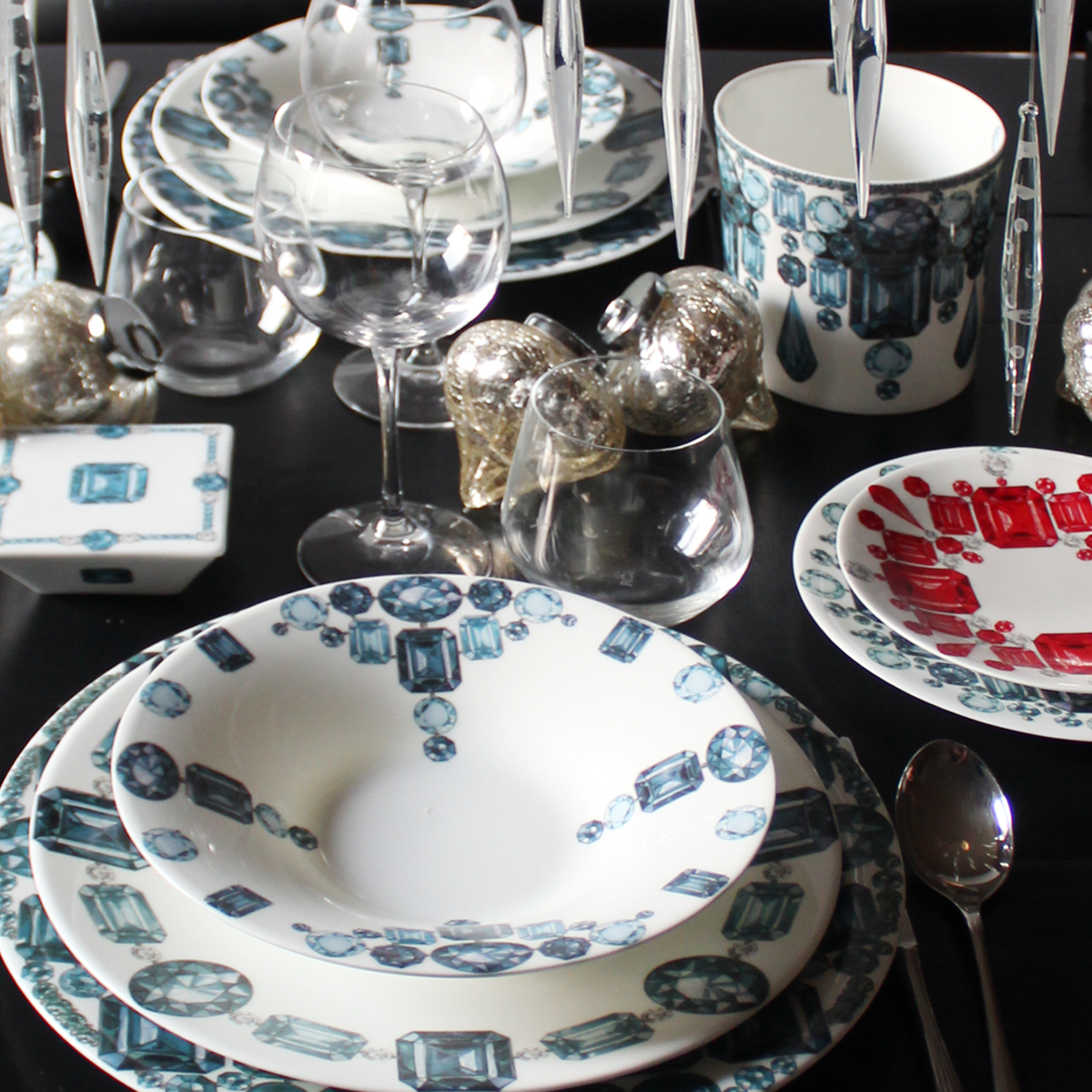 Taitu Forever Fine Bone 22Cm 4Lu Yemek Tabak Seti - 3