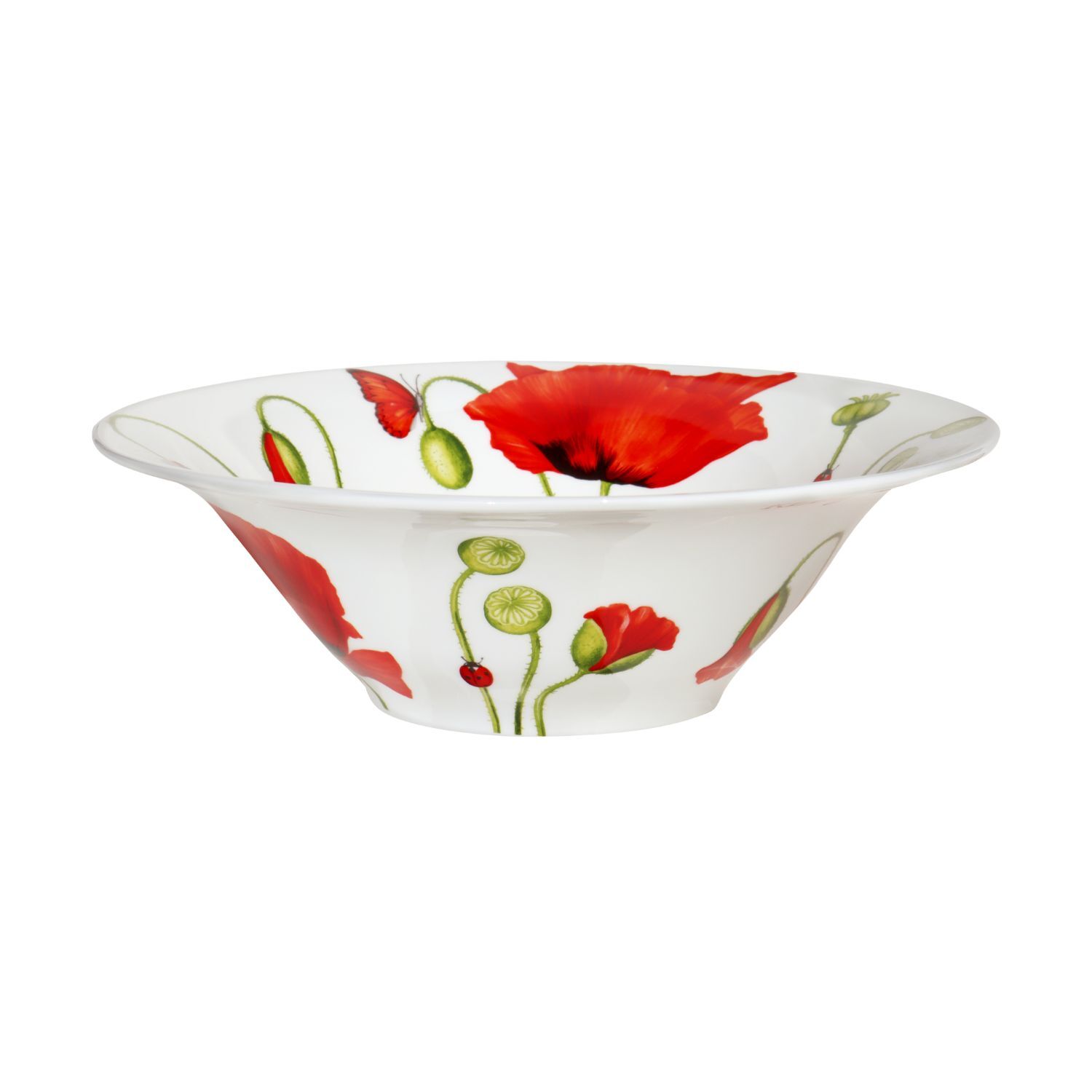 Taitu Red Fine Bone 25Cm Salata Kasesi - 1