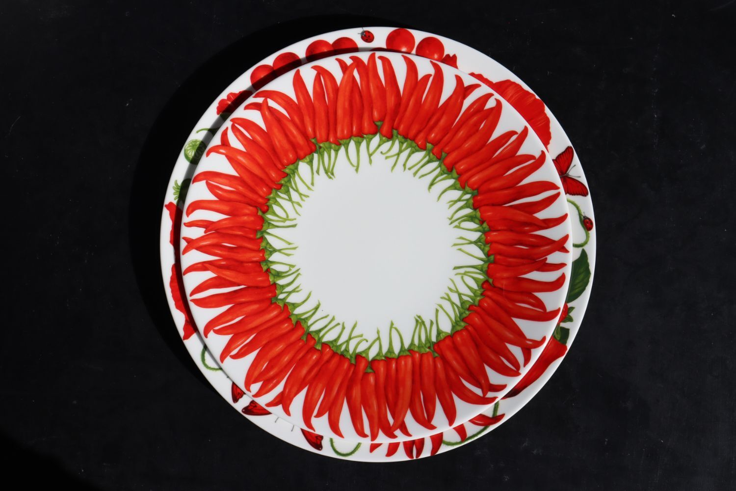 Taitu Red Fine Bone 28Cm 4Lu Tabak Seti - 3