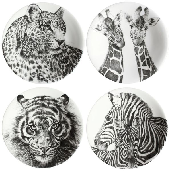 Taitu Wild Spirit Fine Bone 22Cm 4Lu Tabak Seti - 1