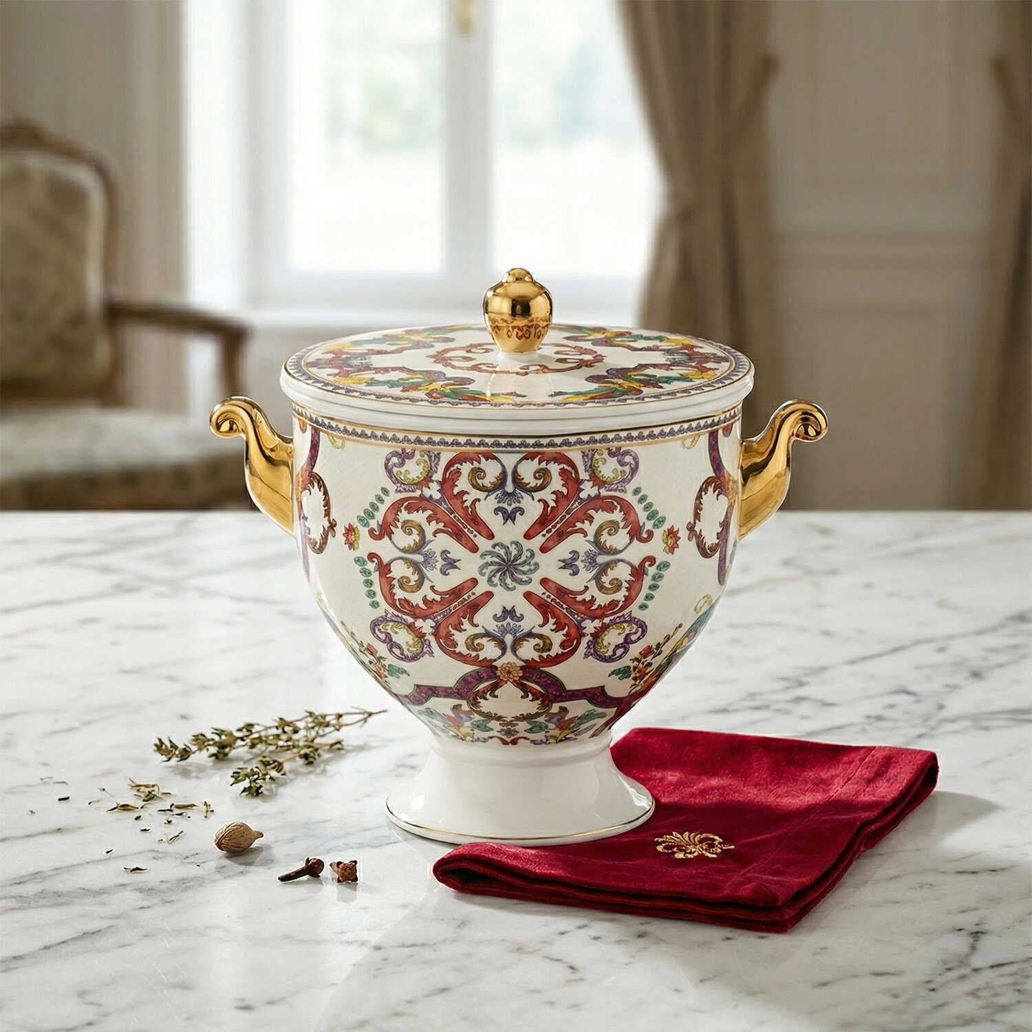 Velora Bone 17 cm Kulplu Kavanoz - 2