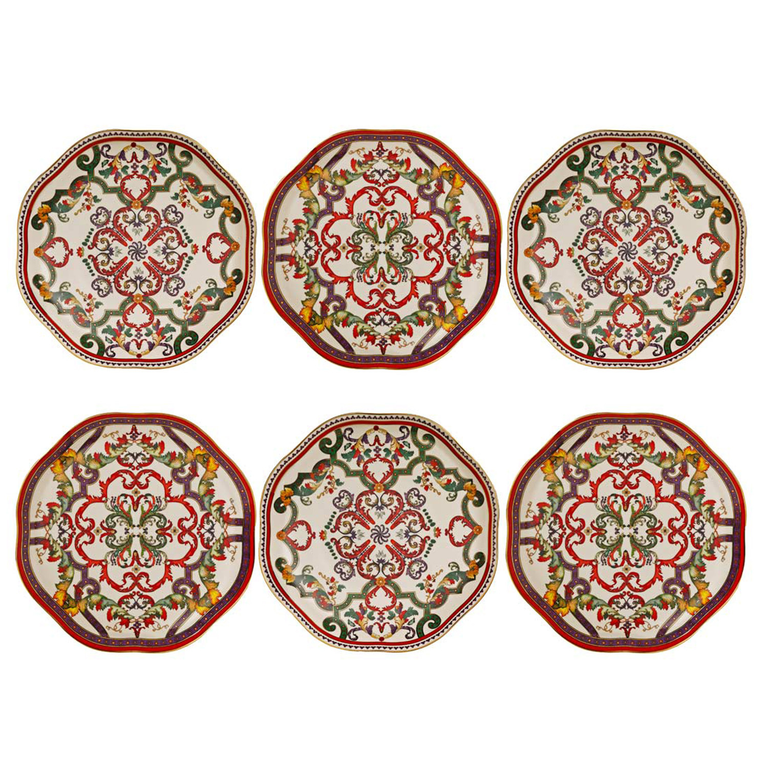 Velora Bone 20 Cm 6Li Tabak Seti - 1