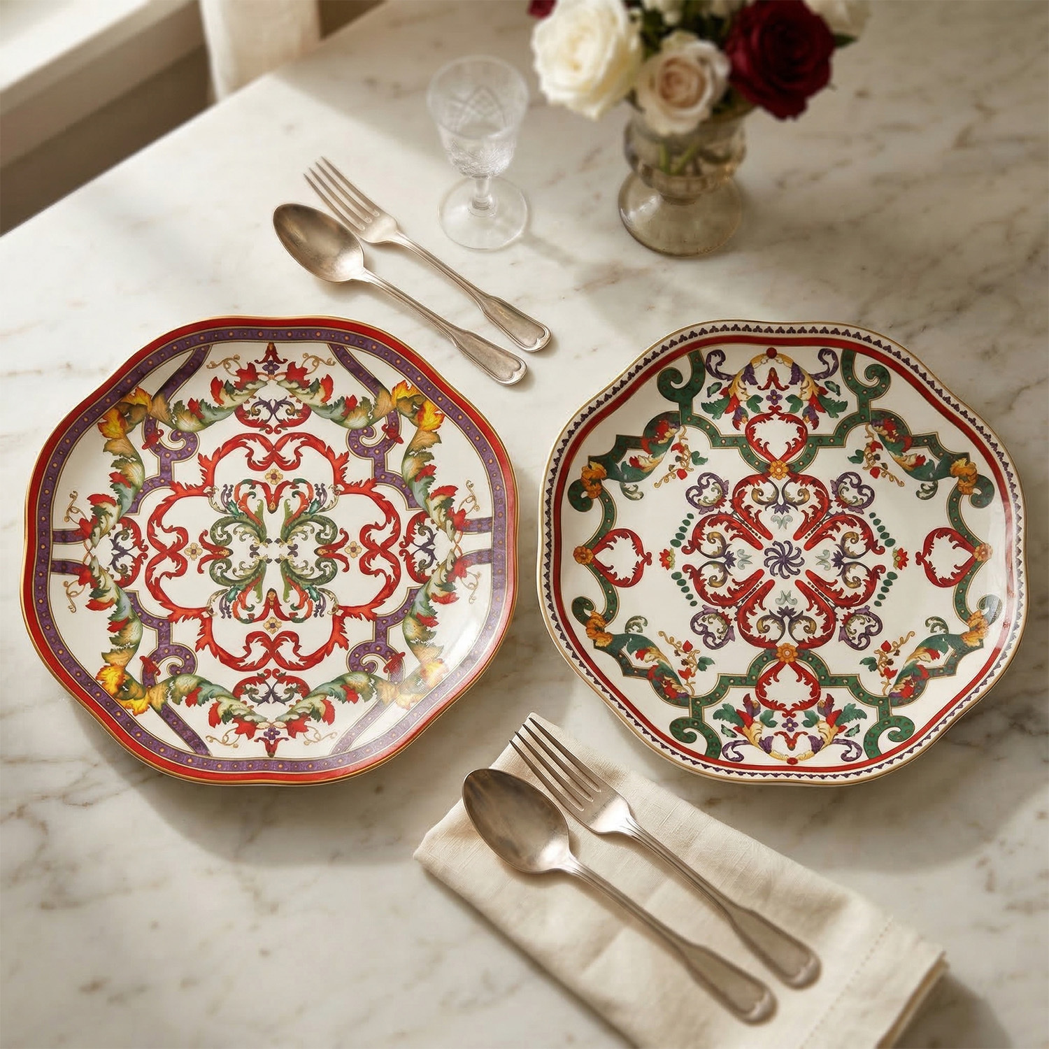 Velora Bone 20 Cm 6Li Tabak Seti - 2