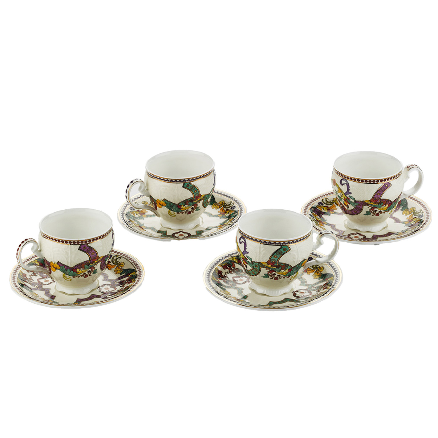 Velora Bone 4’lü Çay Fincanı Seti 175 ml - 1