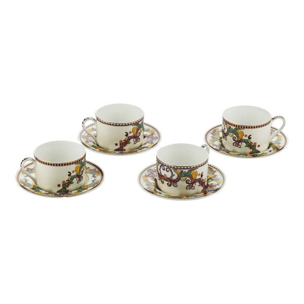 Velora Bone 4’lü Çay Fincanı Seti 180 ml