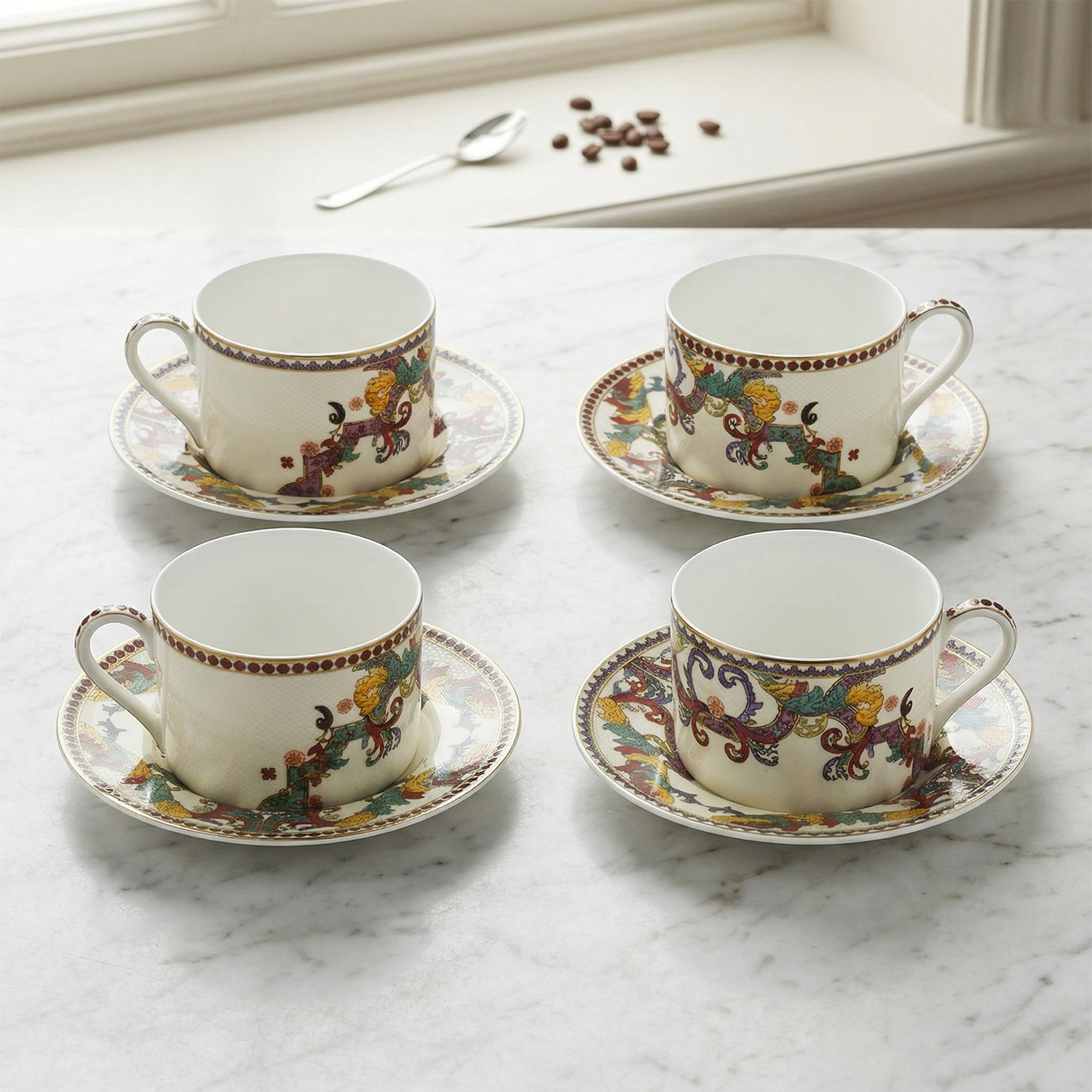 Velora Bone 4’lü Çay Fincanı Seti 180 ml - 2