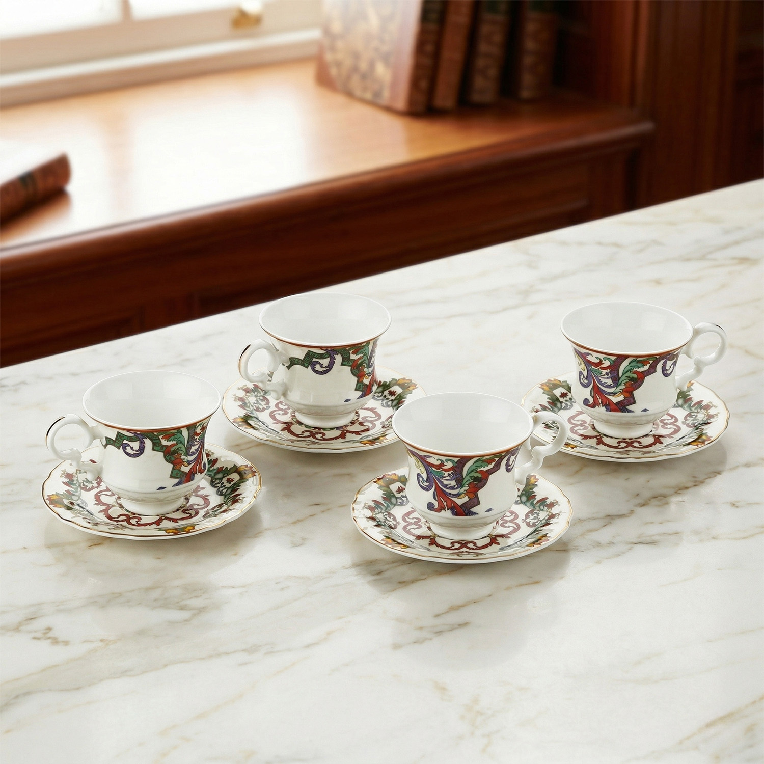 Velora Bone 4’lü Kahve Fincanı Seti 120 ml - 2