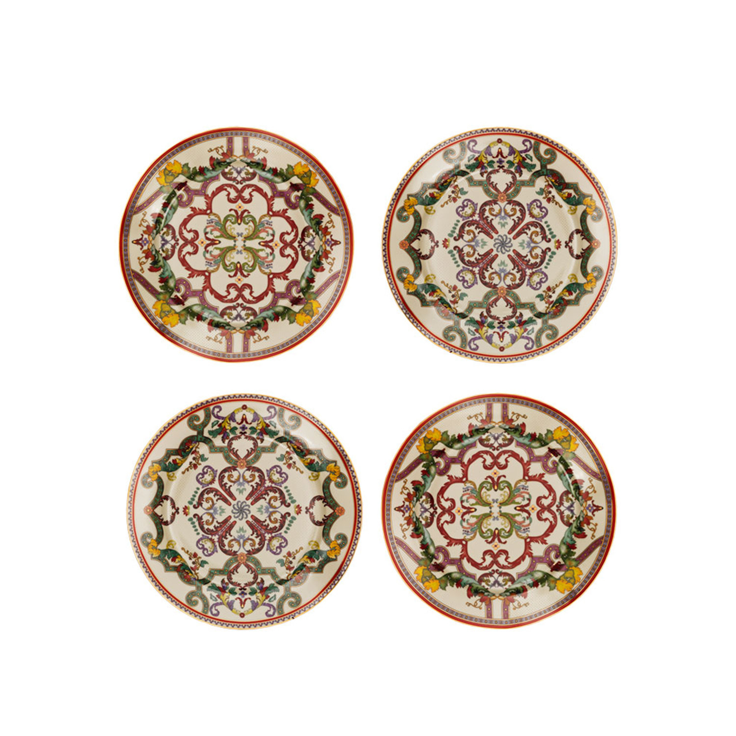 Velora Bone 4’lü Tabak Seti 20 cm - 1