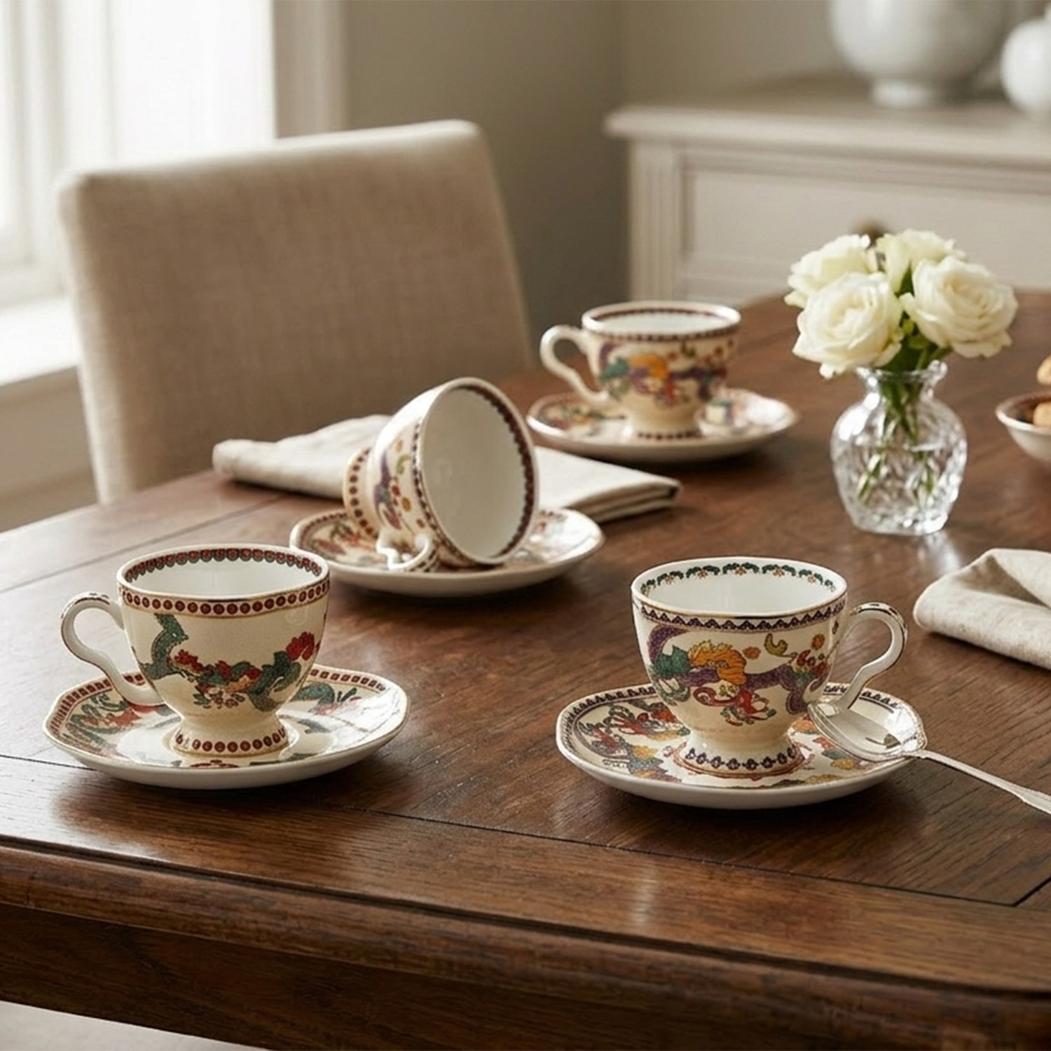 Velora Bone 6Li Kahve Fincan Seti - 2