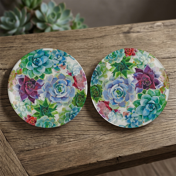 Vivace Melamin 2’lü Servis Tabağı Seti 28 cm (1)