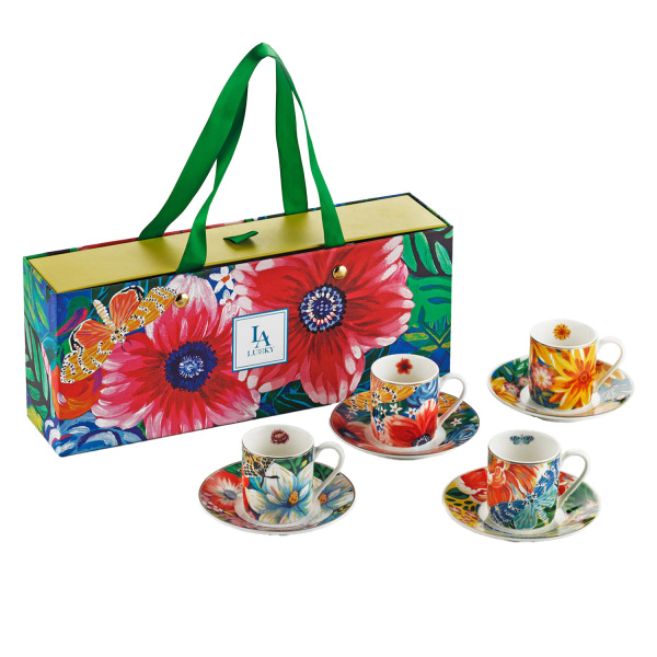 Vivelle Bone 4’lü Kahve Fincanı Seti 100 ml