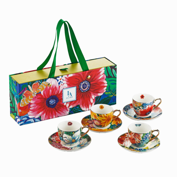 Vivelle Bone 4’lü Kahve Fincanı Seti 90 ml