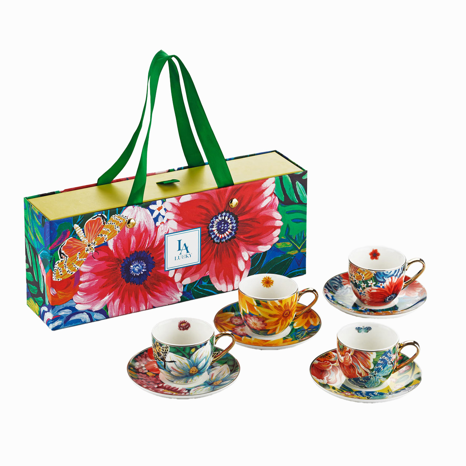 Vivelle Bone 4’lü Kahve Fincanı Seti 90 ml - 1