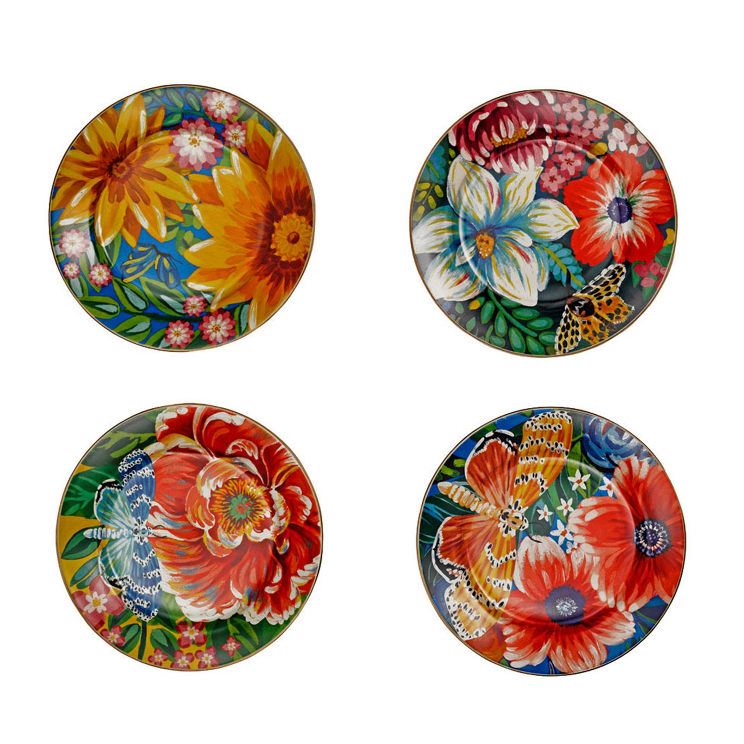 Vivelle Bone 4’lü Tabak Seti 20 cm - 1