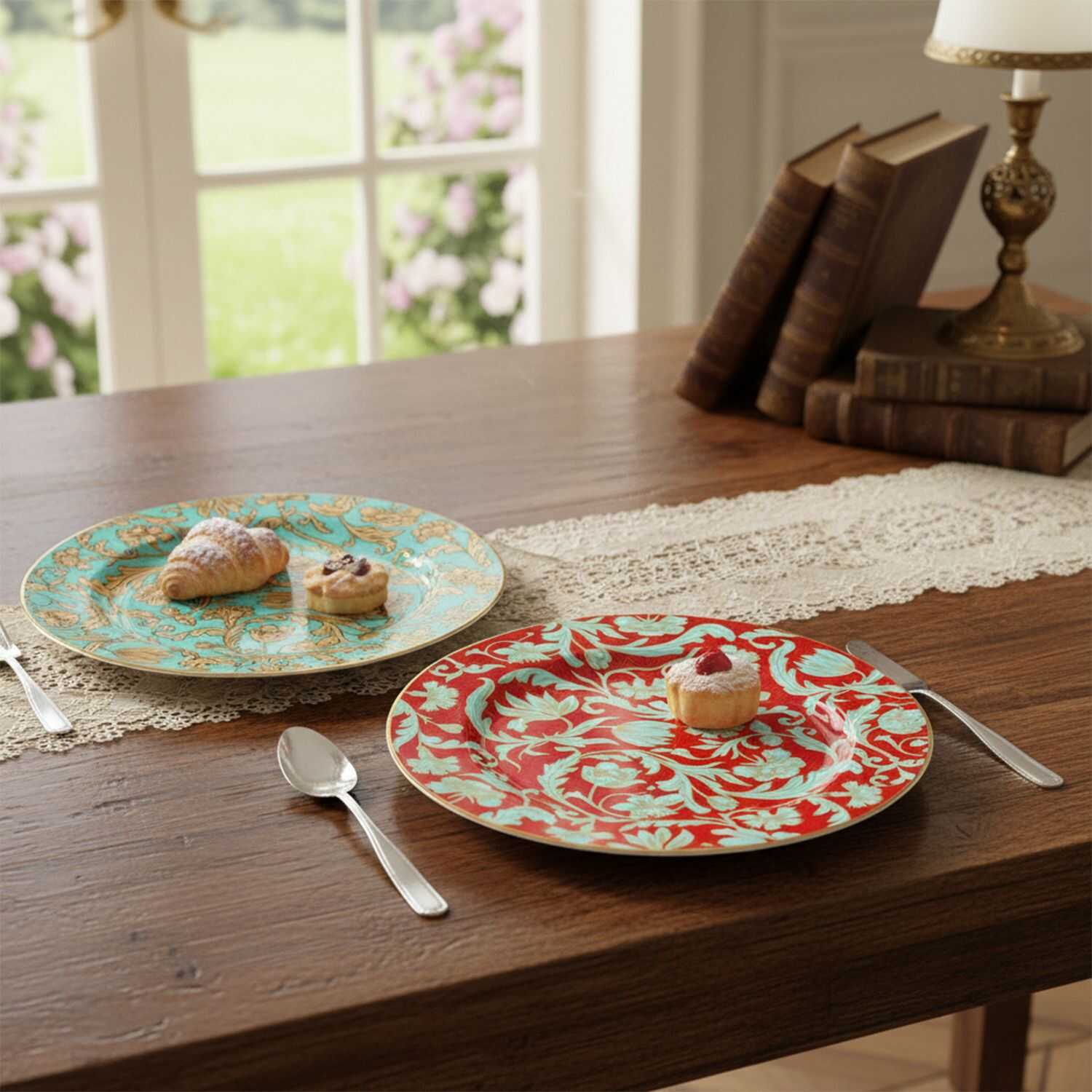 Zeflora Bone 20cm 2Li Tabak Seti - 2