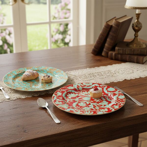 Zeflora Bone 20cm 2Li Tabak Seti (1)