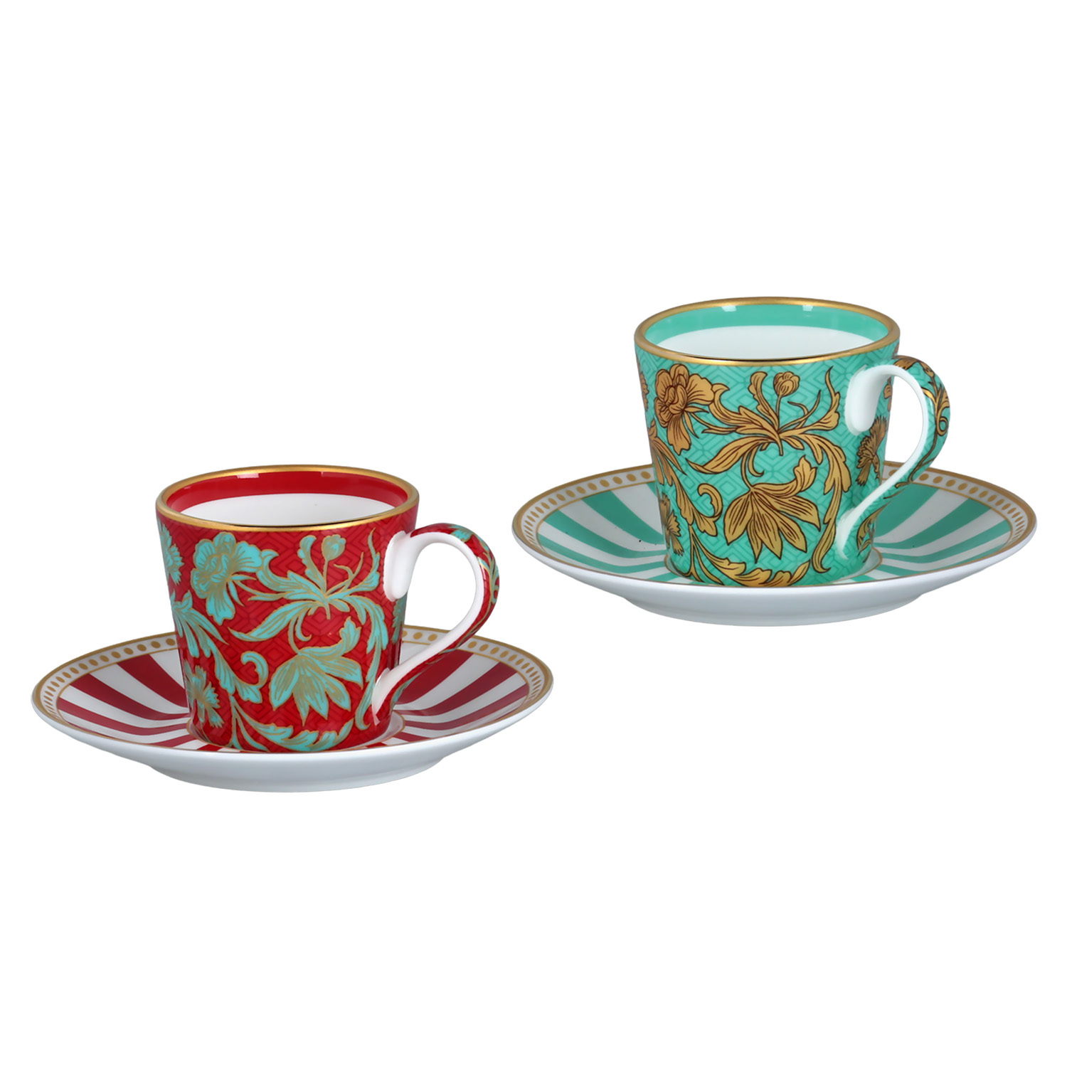 Zeflora Bone 2Li Kahve Fincani Seti 80ml - 1