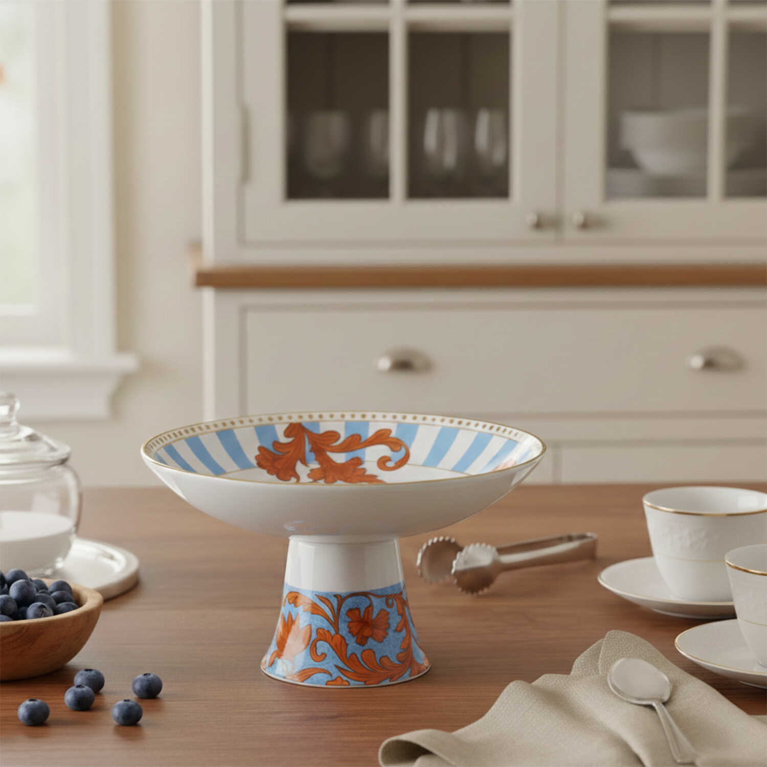 Zeflora Bone Ayakli Sunum Kasesi 15Cm - 2